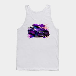 Purple sports car Tank Top